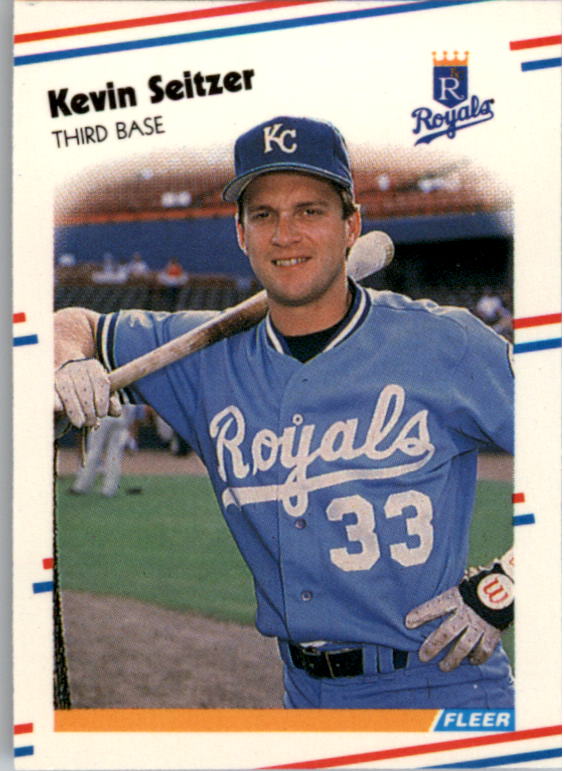 1988 Fleer Mini Baseball Cards 027      Kevin Seitzer